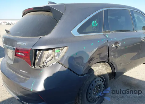 2020 Acura Mdx Technology Package z USA, uszkodzony, nr VIN 5J8YD4H55LL039069